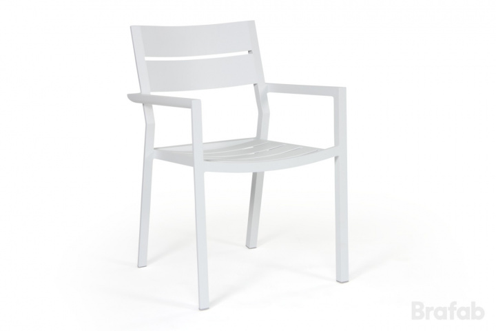 Delia Frame Chair - White i gruppen Udendørs møbler / Materiale / Aluminiummøbler hos Sommarboden i Höllviken AB (2651-50)