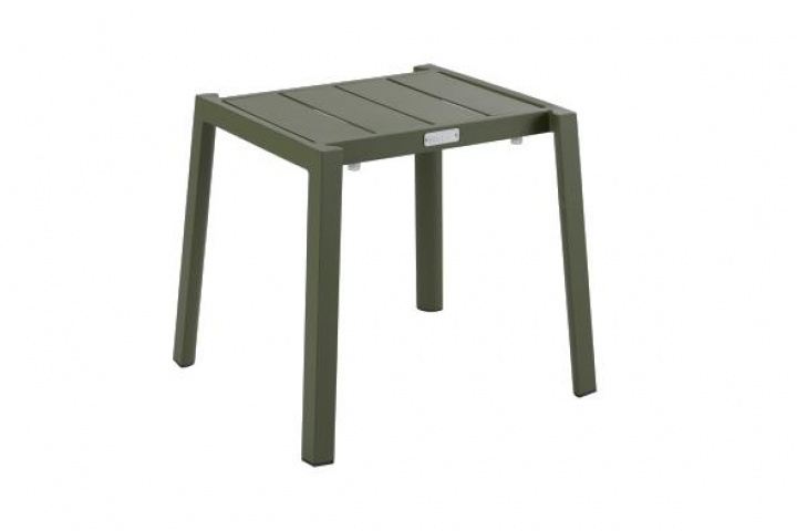 Delia Side Tabel 45x40 - Moss Green i gruppen Udendørs møbler / Materiale / Aluminiummøbler hos Sommarboden i Höllviken AB (2677-31)