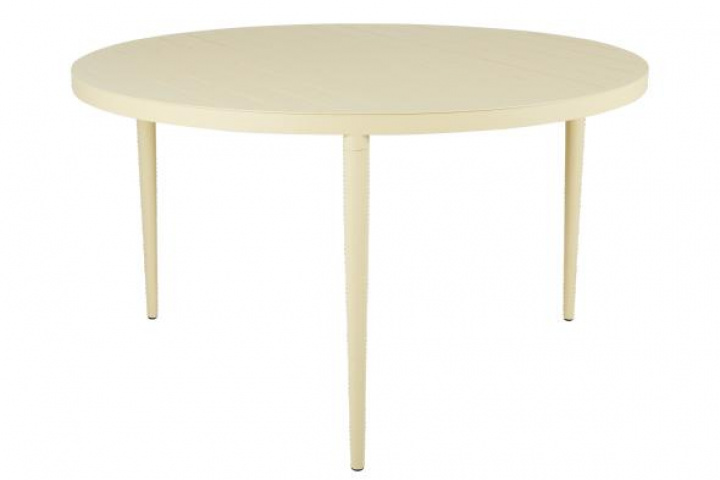 Bigby spisebord ø 130 H73 cm - citron i gruppen Udendørs møbler / Materiale / Aluminiummøbler / Spisebord - Aluminiummøbler hos Sommarboden i Höllviken AB (2866-92)