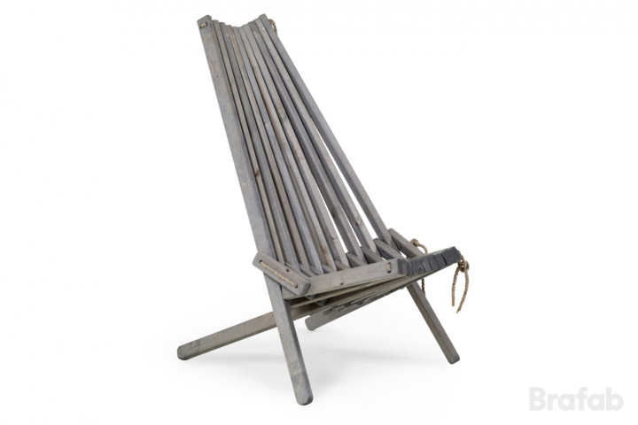 Ribbon hvilestol - grå i gruppen Udendørs møbler / Materiale / Andet materiale hos Sommarboden i Höllviken AB (3001-7)