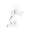 Barnevognsventilator – hvid