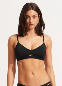 Hybrid bralette bikinitopp - black