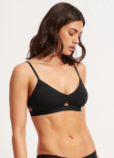 Hybrid bralette bikinitopp - black