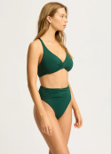 Wrap Front F-cup bikinitopp - evergreen