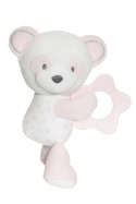 Panda! Panda! Bideringelegetøj med rangle - pink