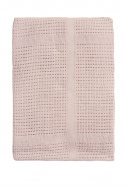 Gittertæppe – rosa