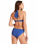 Halterneck bandeau bikinitop - azure