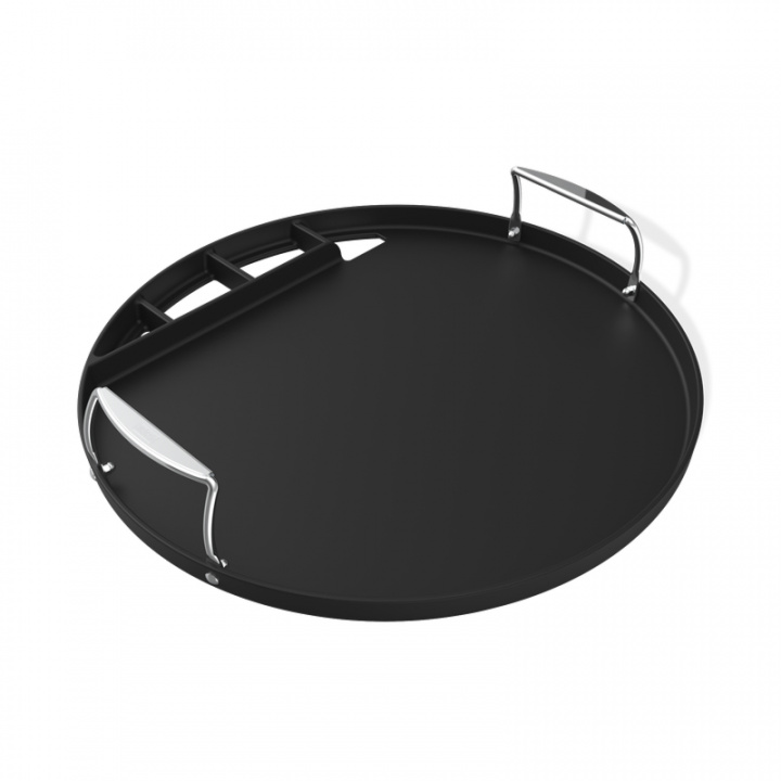 Stegeplade Rnd Full-Size för 57cm Kulgrillar i gruppen Grill / Grillredskaber og madlavning / Pizzasten og stegebord hos Sommarboden i Höllviken AB (3400844)
