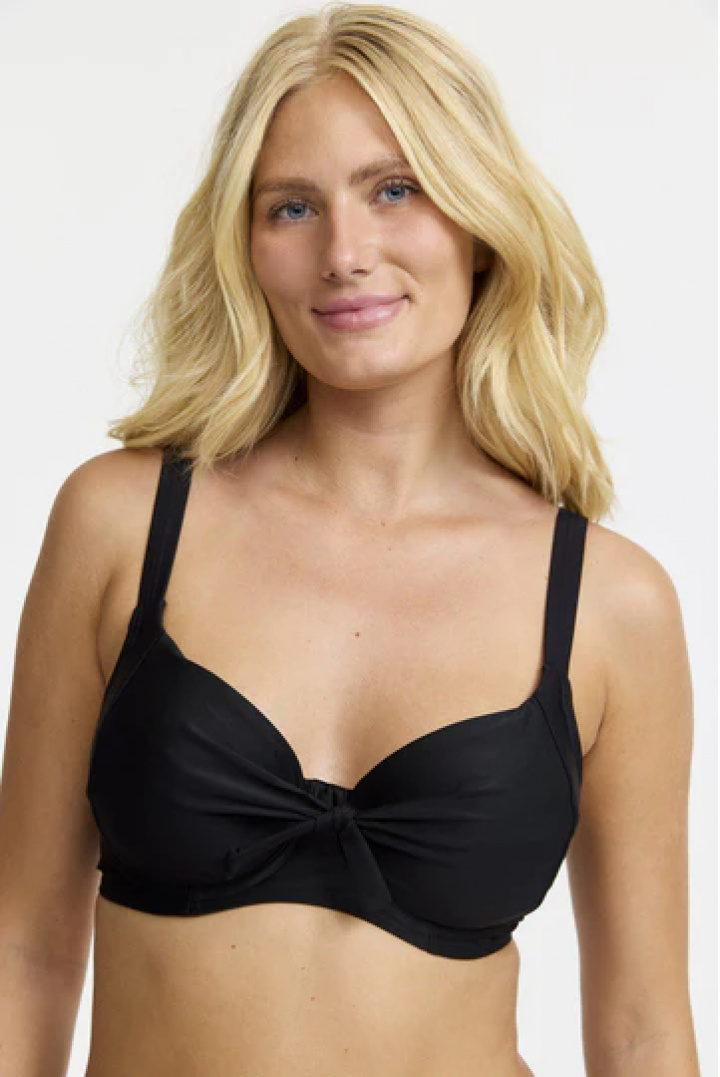 Goldie bikini bh - sort i gruppen Badetøj / Bikini & badedragter hos Sommarboden i Höllviken AB (34056-04)