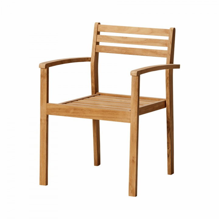 Oxford karmstol - teak i gruppen Udendørs møbler / Materiale / Teakmøbler / Stole med armlæn - Teakmøbler hos Sommarboden i Höllviken AB (3539000-CI)