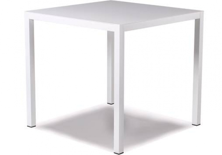 Aria Table alu 70x70 cm - Hvid i gruppen Udendørs møbler / Bord hos Sommarboden i Höllviken AB (358BSBI)