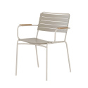 Matic armlænsstol - sandy grey/teak