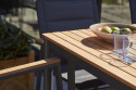 Mood Extreme armlænsstol med textilene – antracit/teak