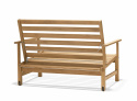 Sofa 2-personers - teak