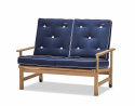 Sofa 2-personers - teak