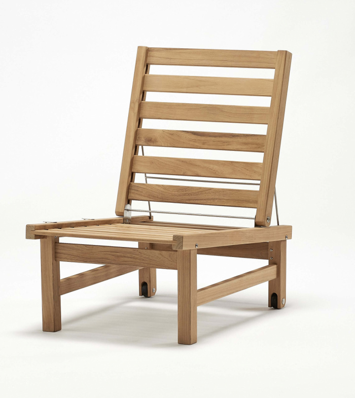 Lænestol 10, kan bygges - teaktræ i gruppen Udendørs møbler / Loungemøbler / Loungemoduler / Lænestole - Loungemoduler hos Sommarboden i Höllviken AB (4010-FF)