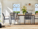 Lerdala spisebord 210x90 H76 cm - brun