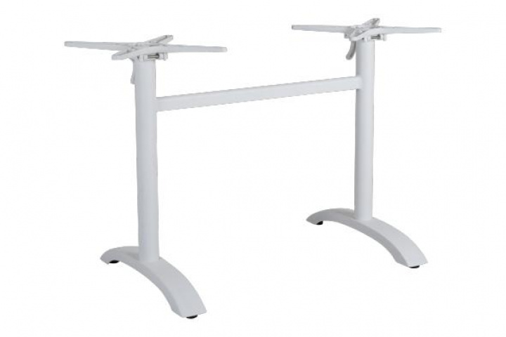 Avila Table Stand 87x65 H72 Foldbar - Hvid mat i gruppen Udendørs møbler / Materiale / Aluminiummøbler / Cafébord - Aluminiummøbler hos Sommarboden i Höllviken AB (4034-05)