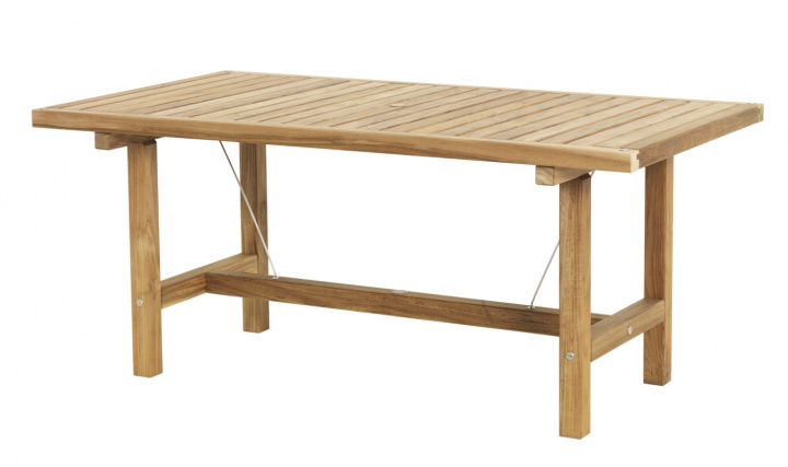Spisebord 128x120 cm - teak i gruppen Udendørs møbler / Materiale / Teakmøbler / Bord - Teakmøbler hos Sommarboden i Höllviken AB (4065-FF)