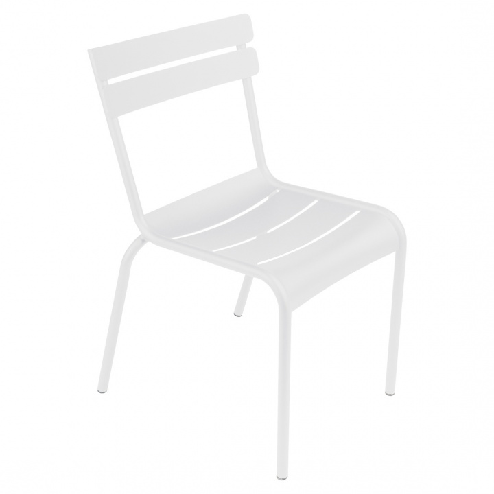Luxembourg Stapelstol - Bomuldshvid i gruppen Udendørs møbler / Stole & Havestole / Stole uden armlæn hos Sommarboden i Höllviken AB (410101)