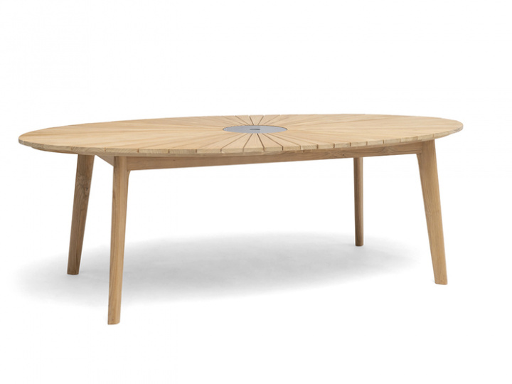 Sandhammaren bord 220x120 H73 cm - natur i gruppen Udendørs møbler / Bord / Spisebord hos Sommarboden i Höllviken AB (4112704004)