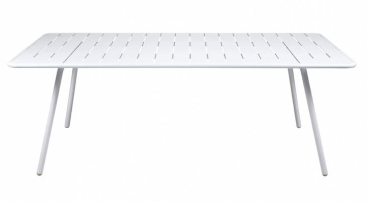Luxembourg Tabel 207x100 cm - Bomuldhvide i gruppen Udendørs møbler / Materiale / Aluminiummøbler / Spisebord - Aluminiummøbler hos Sommarboden i Höllviken AB (413201)