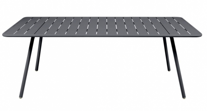 Luxembourg Tabel 207x100 cm - Antracit i gruppen Udendørs møbler / Materiale / Aluminiummøbler / Spisebord - Aluminiummøbler hos Sommarboden i Höllviken AB (413247)