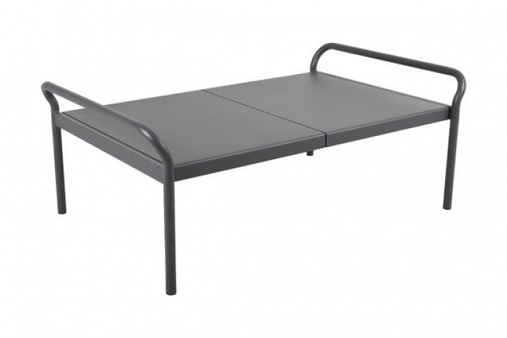 Sling sofabord 135x85 H40/52 cm - Anthracite i gruppen Udendørs møbler / Bord / Sofabord & Sidebord hos Sommarboden i Höllviken AB (4176-73)
