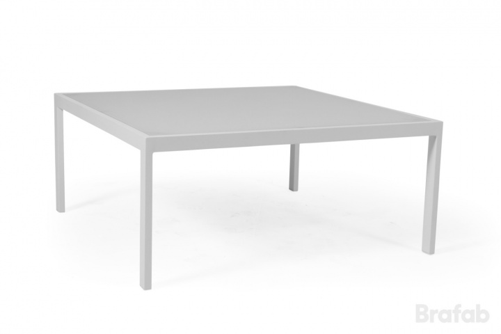 Leone sofabord 90x90x40 cm - Matte hvid i gruppen Udendørs møbler / Bord / Sofabord & Sidebord hos Sommarboden i Höllviken AB (4208-50)