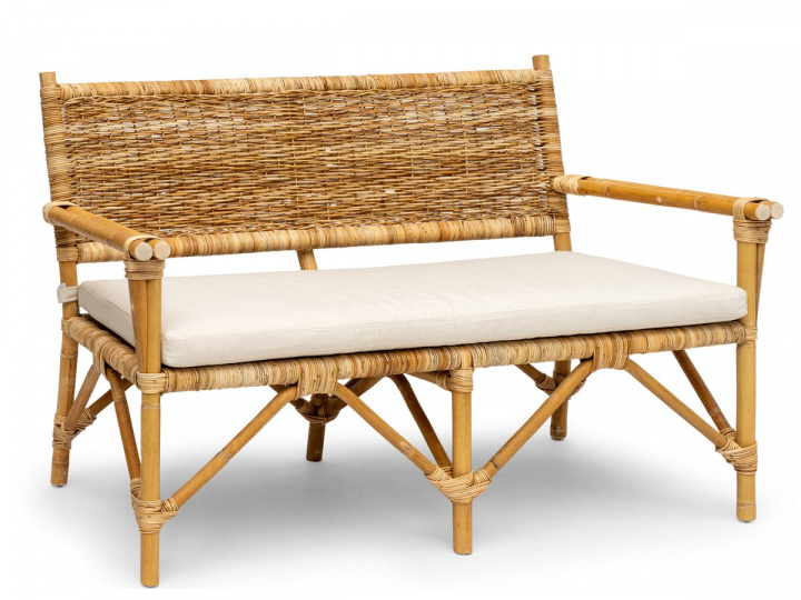 Vindö 2-personers sofa - natur i gruppen Udendørs møbler / Slap af / Bænke & Sofaer hos Sommarboden i Höllviken AB (4212902404)