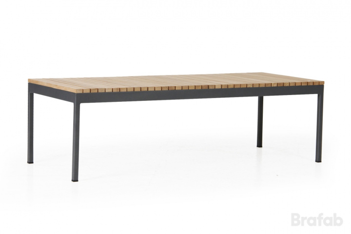 Zalongo sofabord 150x60 cm H 45 cm - teak i gruppen Udendørs møbler / Materiale / Teakmøbler / Sofabord & Sidebord - Teakmøbler hos Sommarboden i Höllviken AB (4287-72)