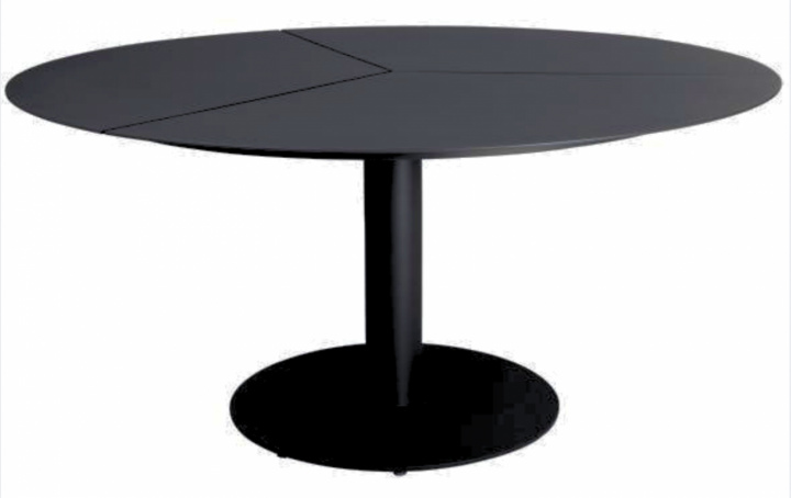 Peace spisebord Ø 150 H73 cm - sort i gruppen Udendørs møbler / Bord / Spisebord hos Sommarboden i Höllviken AB (4306-8)