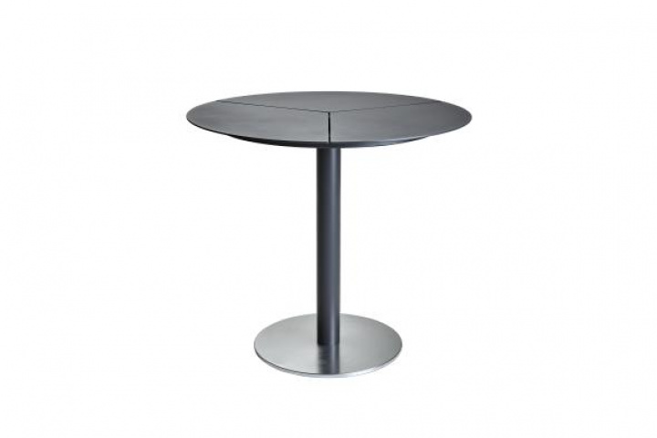 Peace Bistro cafebord Ø 80 H73 cm - antracit i gruppen Udendørs møbler / Bord / Cafébord hos Sommarboden i Höllviken AB (4308-73)