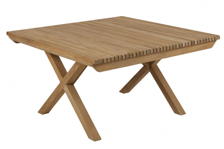 Julita sofabord 90x90 cm - teak i gruppen Udendørs møbler / Materiale / Teakmøbler hos Sommarboden i Höllviken AB (4497)