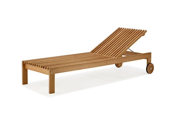 Amaze solsäng - teak i gruppen Udendørs møbler / Materiale / Teakmøbler / Lounge - Teakmøbler hos Sommarboden i Höllviken AB (4510T)