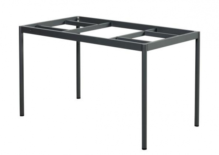 Nox Bistro bordstativ 125x70 H73 cm - antracit i gruppen Udendørs møbler / Bord / Cafébord hos Sommarboden i Höllviken AB (4644-73)