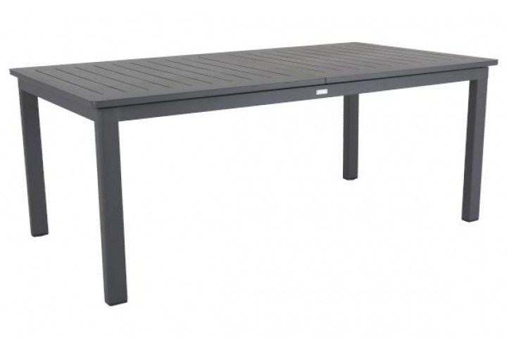Lomma bord Udvides 194-312x100 H73 cm - Anthracite i gruppen Udendørs møbler / Bord / Spisebord hos Sommarboden i Höllviken AB (4656-73)