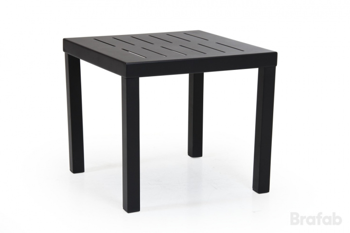 Belfort -side Tabel 50x50 cm - Sort i gruppen Udendørs møbler / Materiale / Aluminiummøbler / Loungemøbler - Aluminiummøbler hos Sommarboden i Höllviken AB (4788-8)