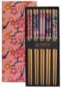 Sakura spisepinde, 5-pack