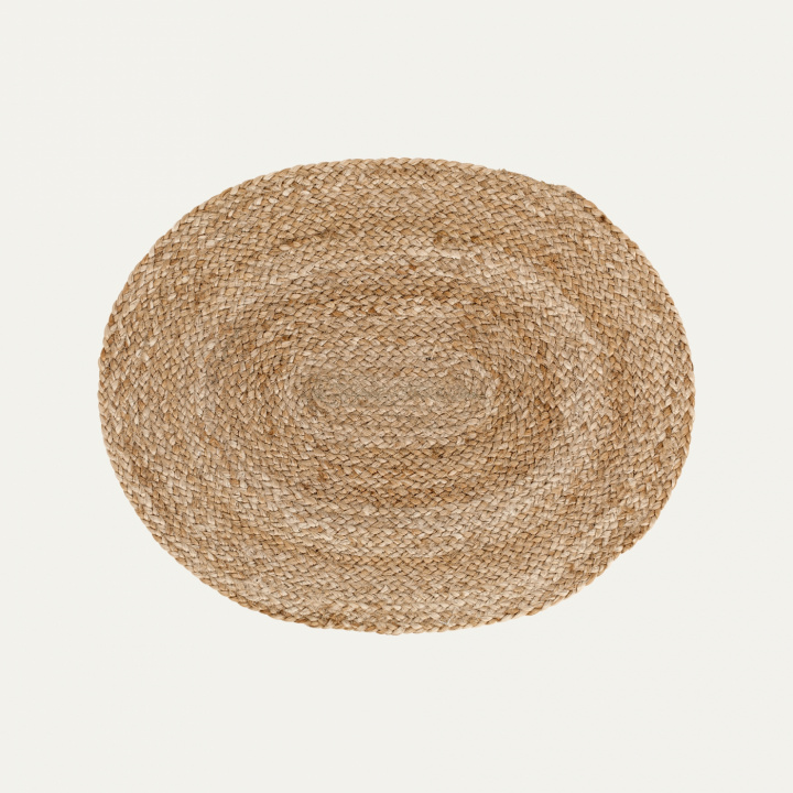 Elin borddækning oval 46x35 cm - natur i gruppen Indretning / Køkken & Dækning / Køkken tekstiler hos Sommarboden i Höllviken AB (49196)