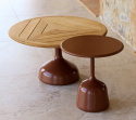 Glaze bordunderstel lille - desert red