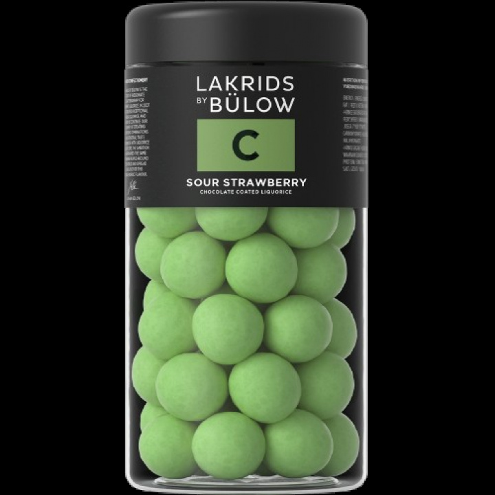 Lakrids C - Sour Strawberry, regular i gruppen Indretning / Køkken & Dækning / Spiseligt hos Sommarboden i Höllviken AB (501271)