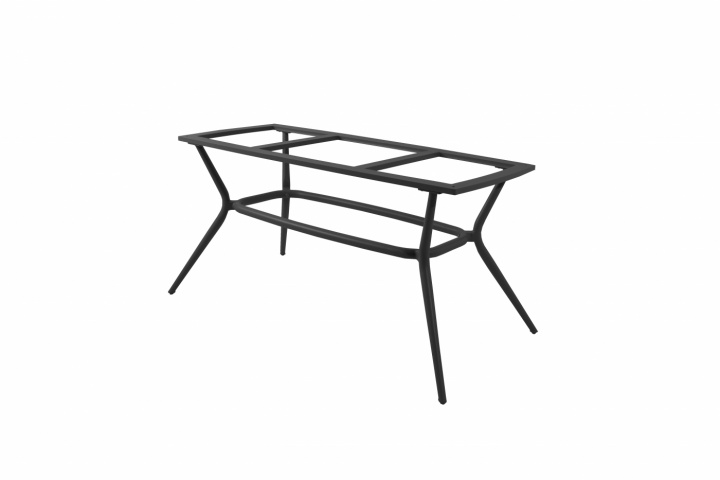 Joy matbordunderrede oval - lava grey i gruppen Udendørs møbler / Materiale / Aluminiummøbler / Spisebord - Aluminiummøbler hos Sommarboden i Höllviken AB (50204AL)