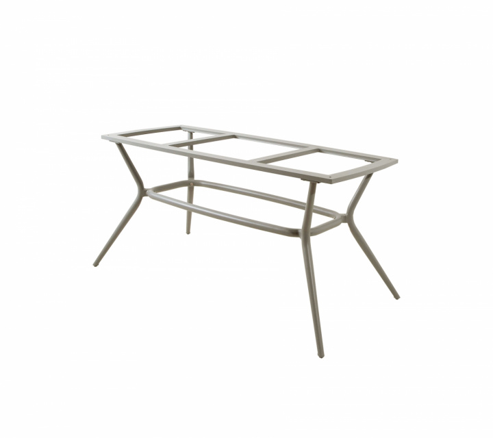 Joy matbordunderrede oval - taupe i gruppen Udendørs møbler / Materiale / Aluminiummøbler / Spisebord - Aluminiummøbler hos Sommarboden i Höllviken AB (50204AT)