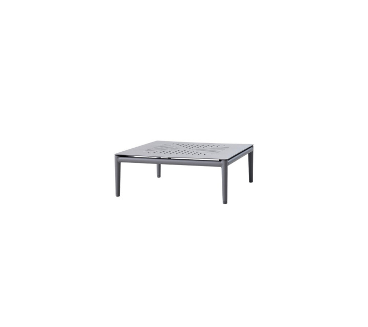 Conic soffbord 75x75 cm - light grey i gruppen Udendørs møbler / Bord / Sofabord & Sidebord hos Sommarboden i Höllviken AB (5038AI)