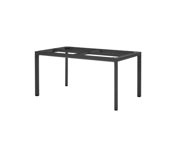 Drop spiseborde Fund 150x90 cm - Lavagrå i gruppen Udendørs møbler / Materiale / Aluminiummøbler / Spisebord - Aluminiummøbler hos Sommarboden i Höllviken AB (50403AL)