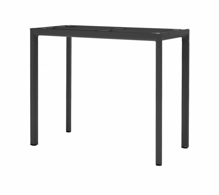 Drop barbordunderrede 150x75 cm - lava grey i gruppen Udendørs møbler / Materiale / Aluminiummøbler / Spisebord - Aluminiummøbler hos Sommarboden i Höllviken AB (50404AL)