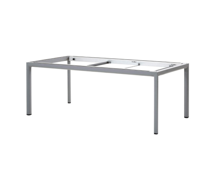 Drop matbordunderrede 200x100 cm - light grey i gruppen Udendørs møbler / Materiale / Aluminiummøbler / Bord - Aluminiummøbler hos Sommarboden i Höllviken AB (50406AI)
