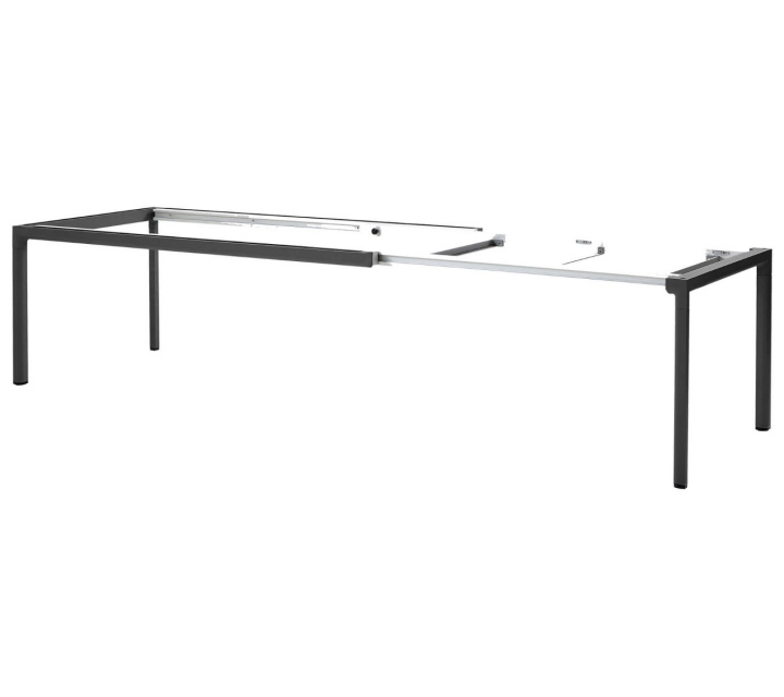 Drop spiseborde fortryder 200x100 cm med indsættelser - Lavagrå i gruppen Udendørs møbler / Bord / Spisebord hos Sommarboden i Höllviken AB (50407AL)