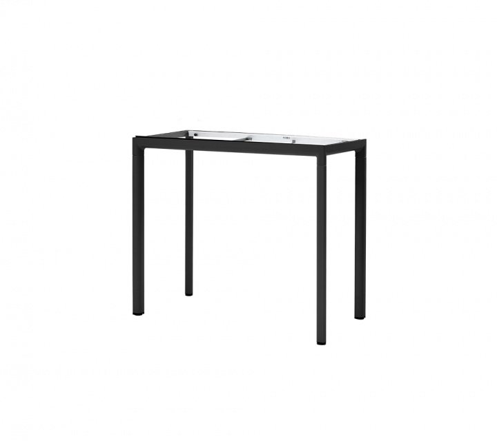 Drop barbordstel 150x75 cm - lava grey i gruppen Udendørs møbler / Bord / Barbord hos Sommarboden i Höllviken AB (50504AL)